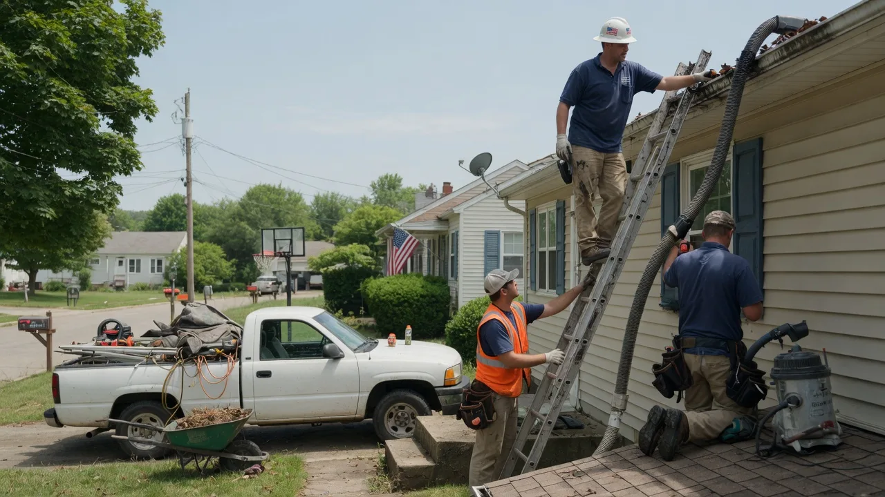 Gutter Installation in Riley, IN near me